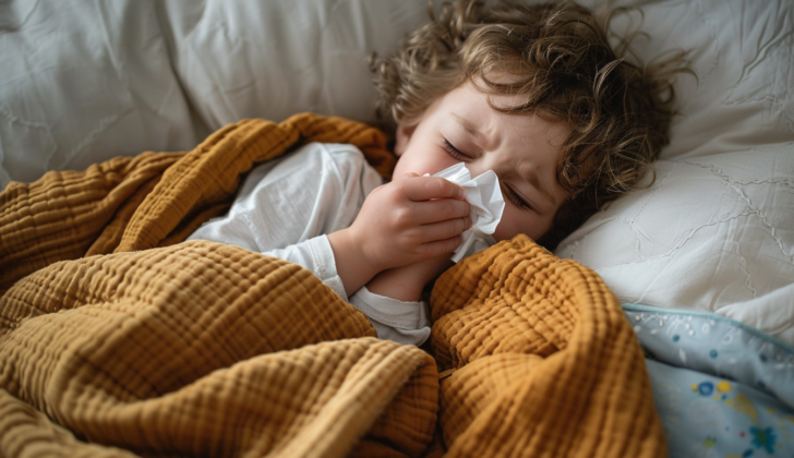 Child with Influenza