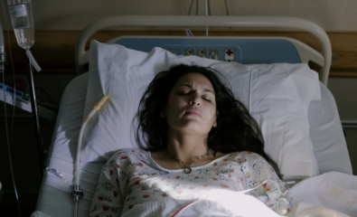Woman in hospital with Incomplete Miscarriage