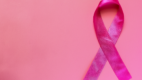 Breast cancer awareness pink ribbon