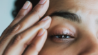 Woman with Dry Eye Syndrome
