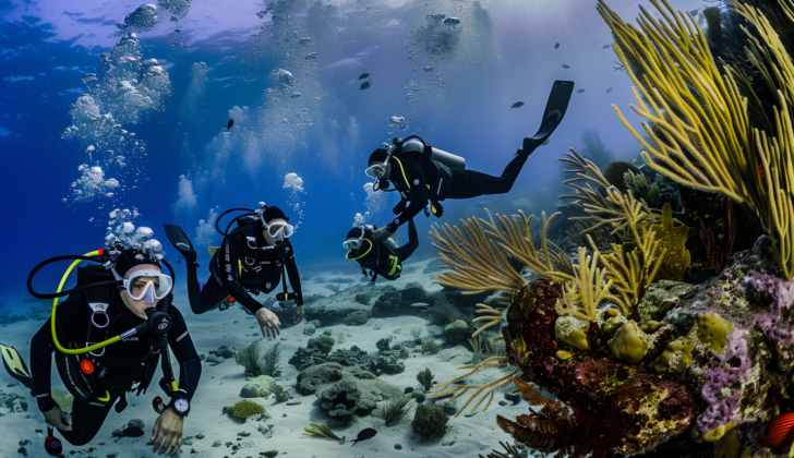 Group of divers