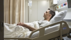 Man in the hospital with groin trauma