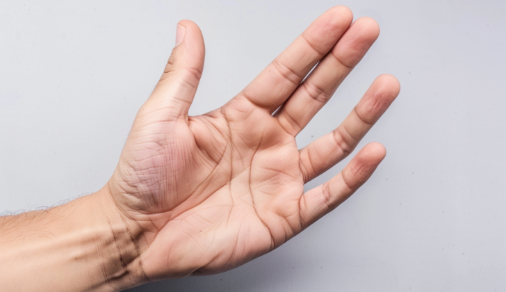 Palm and wrist