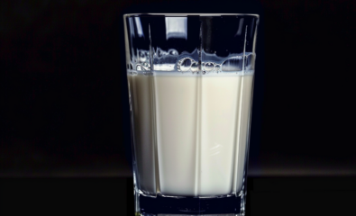 Glass of milk