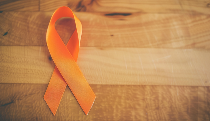 Leukemia awarness ribbon