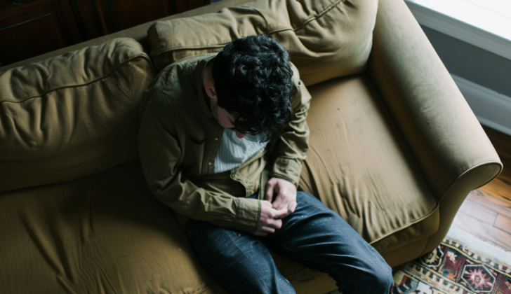 Man with bladder infection