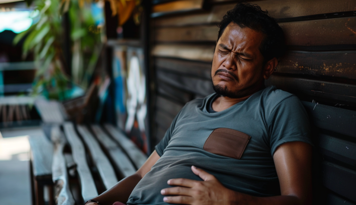 Man with Upper Gastrointestinal Bleeding