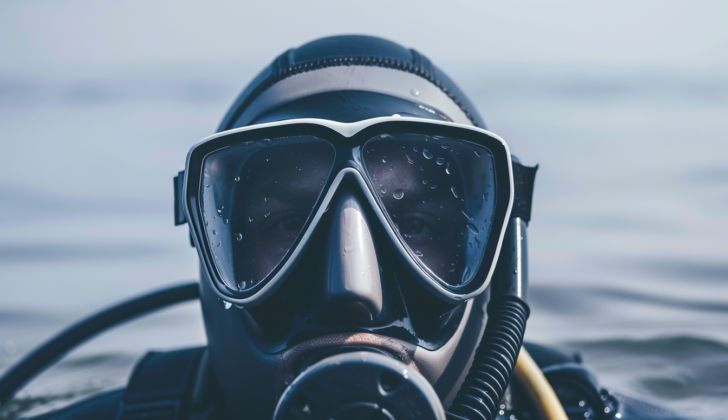 Diving Mask Squeeze