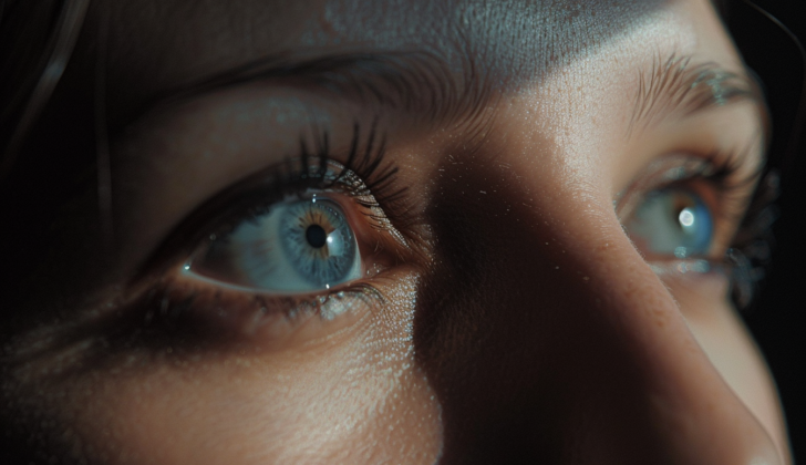 Human eyes