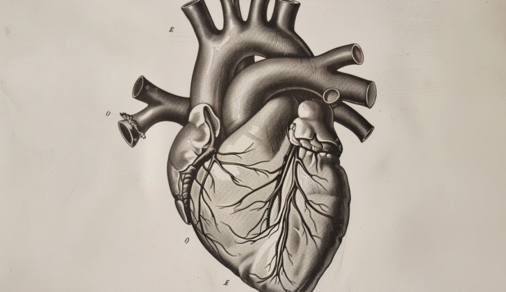 Human heart (illustration)