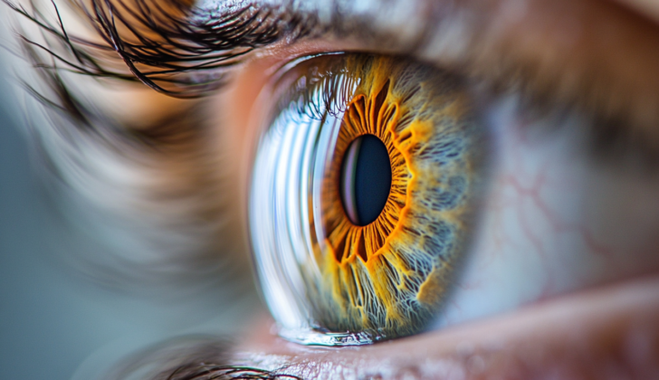 Person with Chronic Closed Angle Glaucoma
