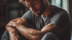 Man with fatigue