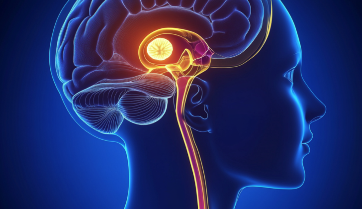 Location of hypothalamus