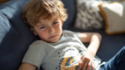 Child with stomach pain
