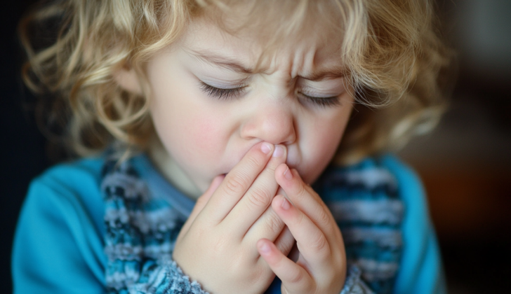 Child coughing