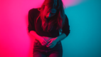 Woman with pelvic pain