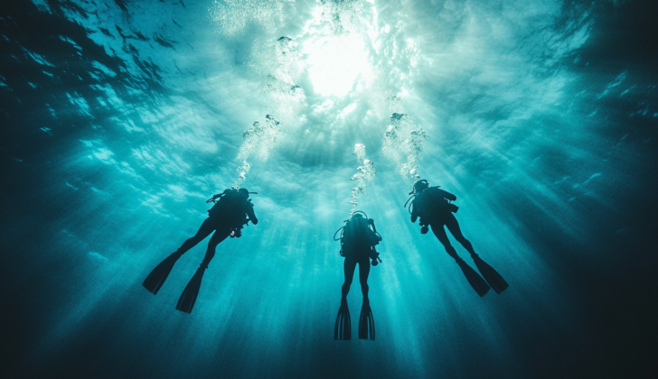 Scuba divers