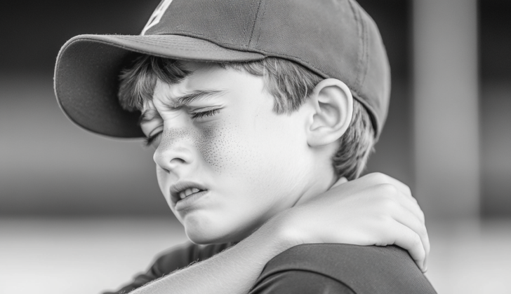 Proximal Humeral Epiphysiolysis, also known as Little League Shoulder, is a condition that causes pain and discomfort in the shoulder joint of young baseball players due to repetitive throwing motions.