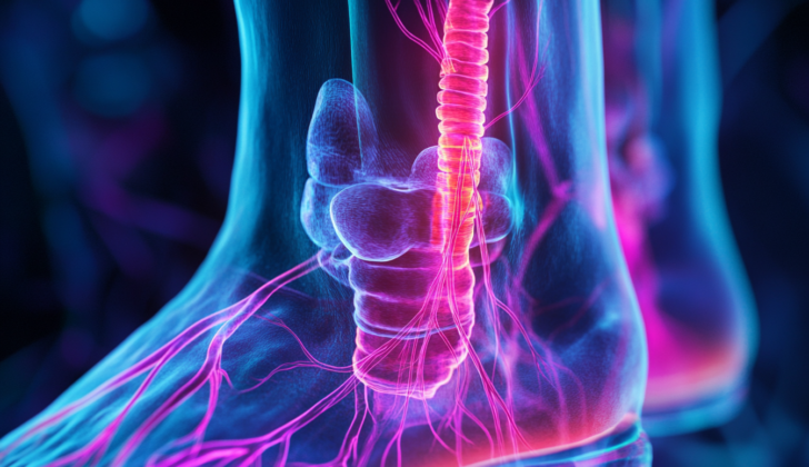 Tibial Neuropathy, a condition characterized by damage or compression of the tibial nerve, leading to pain, weakness, and sensory changes in the lower leg and foot.