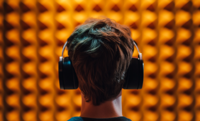 Noise Exposure and Hearing Loss. Everyday noise exposure can be experienced on highways, trains, airplanes, and in recreational places like nightclubs, sporting venues, or shooting ranges. Another source of noise exposure that's becoming more common, especially in younger adults, is using headphones or earphones to listen to loud music, which can lead to hearing loss at an earlier age.