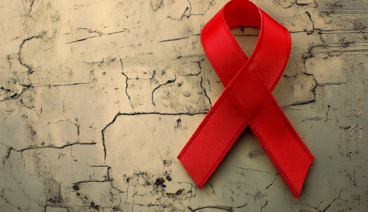 HIV and AIDS awareness ribbon