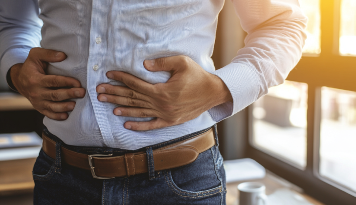 Meteorism refers to excessive gas in the digestive system, causing bloating and discomfort.