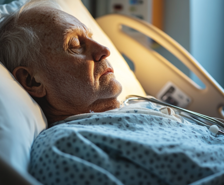 Nosocomial pneumonia refers to a type of lung infection that is acquired in a hospital or healthcare setting.