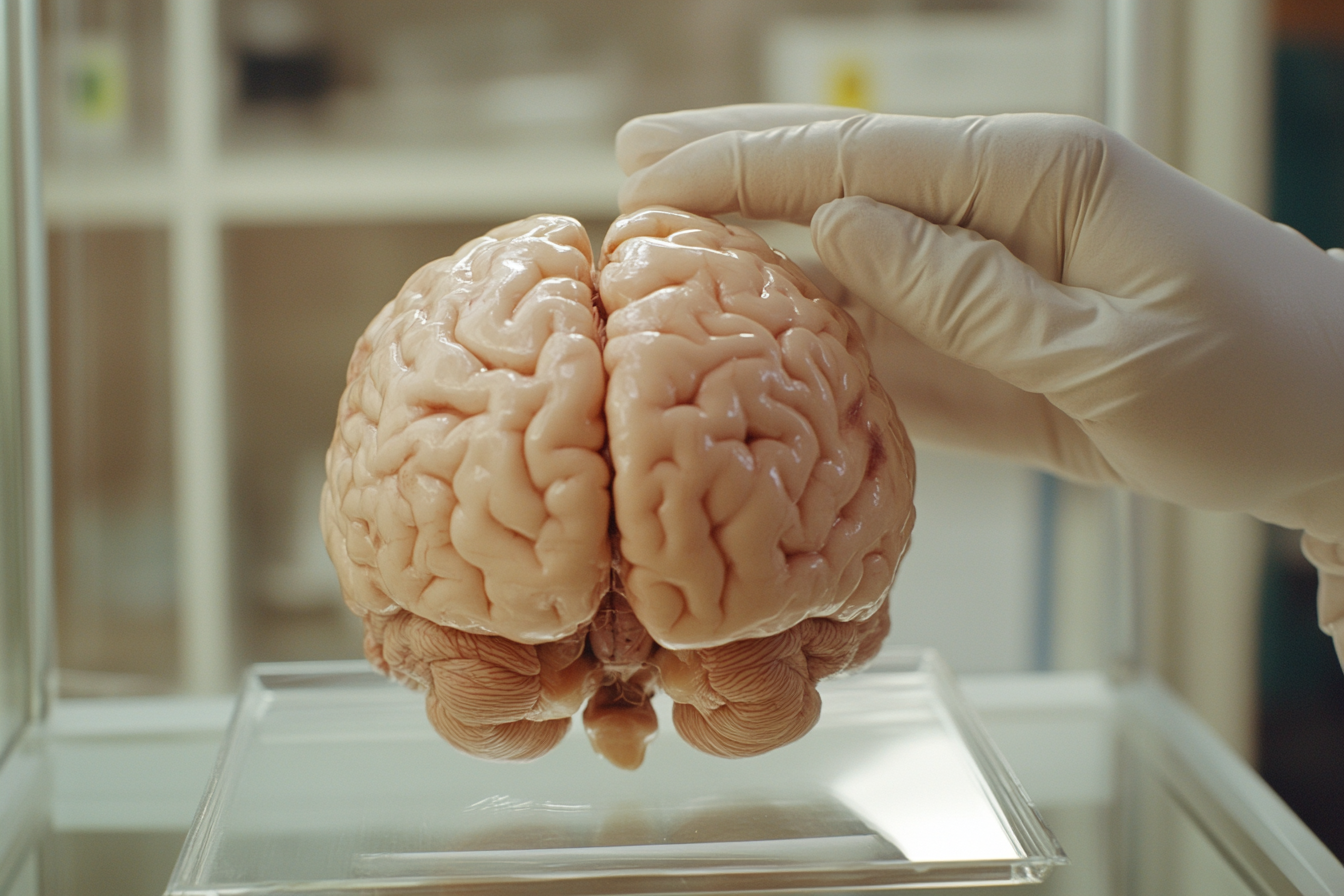 Human brain model