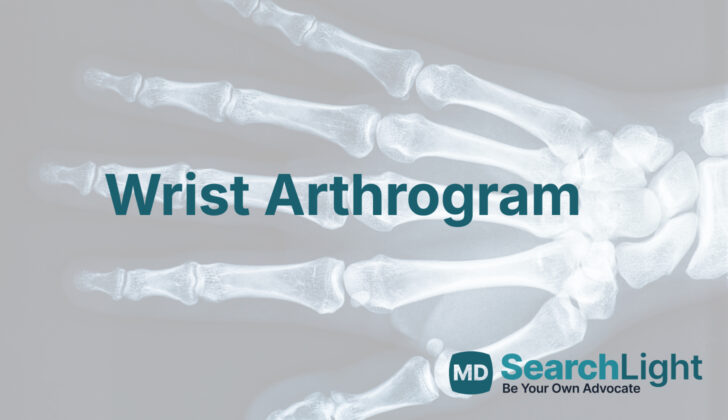 Wrist Arthrogram