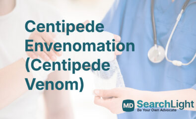 Centipede Envenomation (Centipede Venom)
