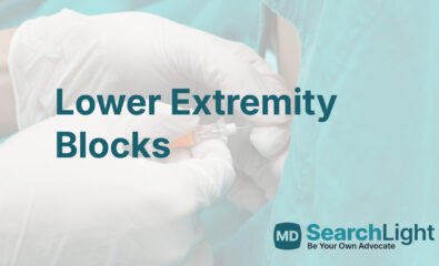 Lower Extremity Blocks