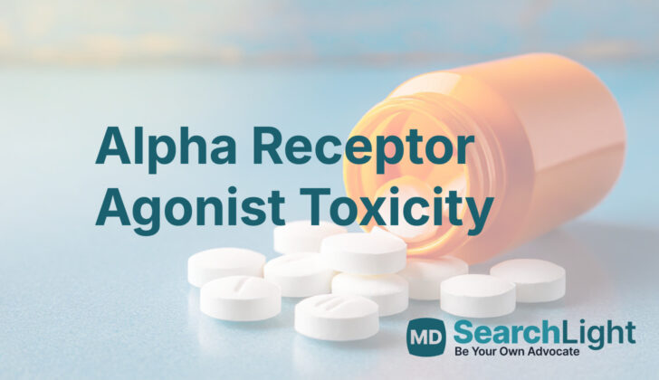 Alpha Receptor Agonist Toxicity