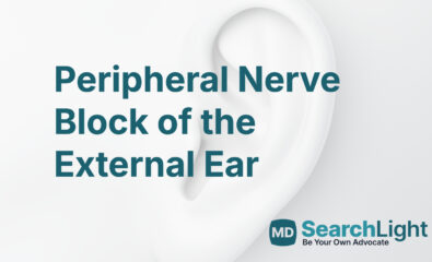 Peripheral Nerve Block of the External Ear