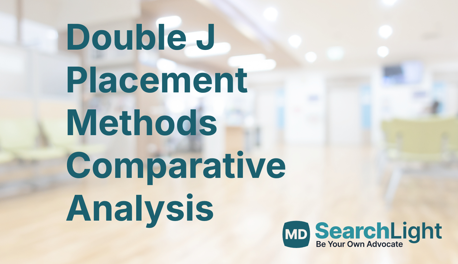 Double J Placement Methods Comparative Analysis (Double J Stent ...