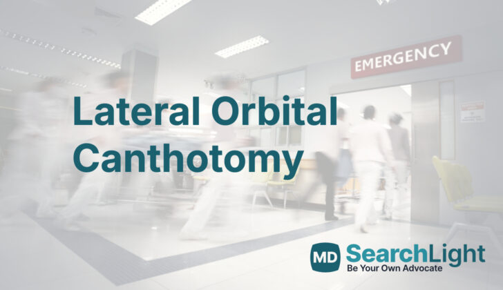Lateral Orbital Canthotomy