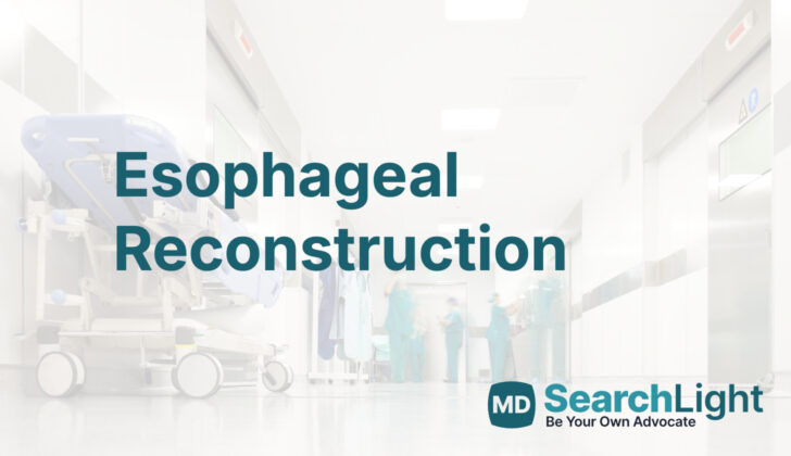 Esophageal Reconstruction