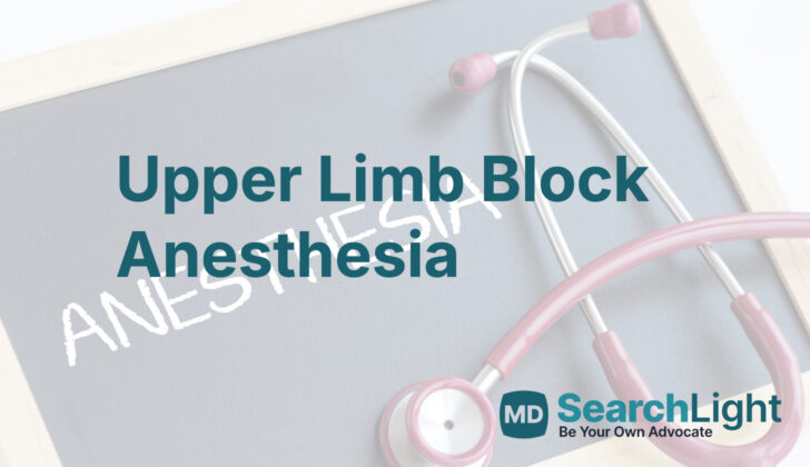 Upper Limb Block Anesthesia