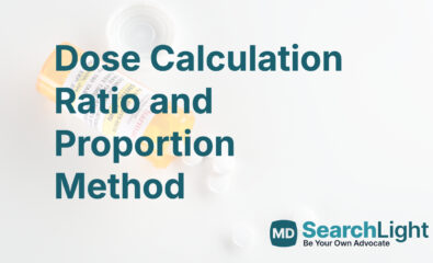 Dose Calculation Ratio and Proportion Method
