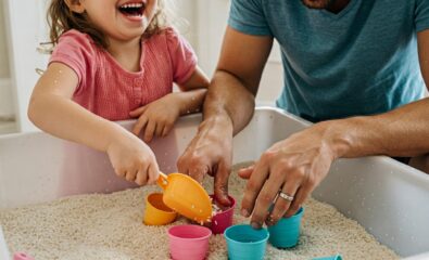 sensory play for language development