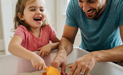 sensory play for language development