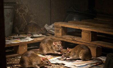 rodents in urban setting