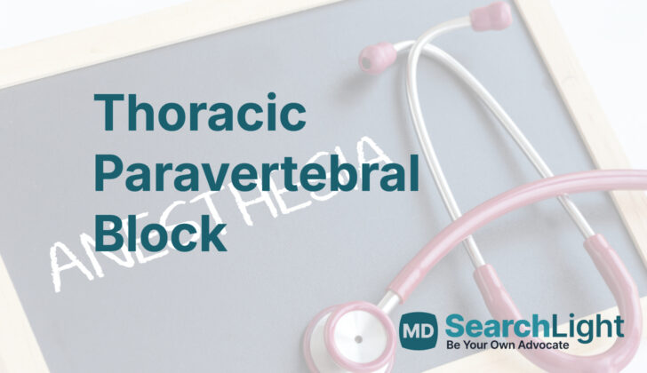 Thoracic Paravertebral Block