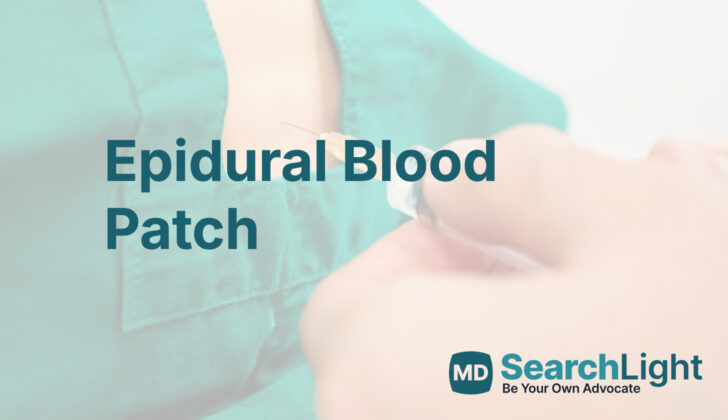 Epidural Blood Patch