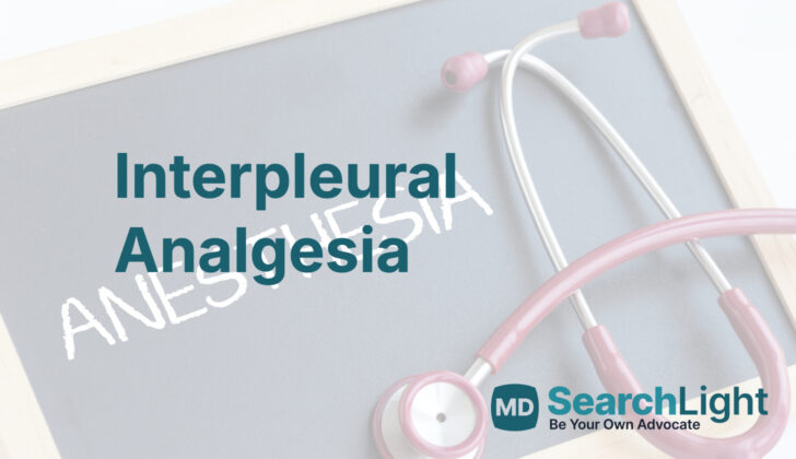 Interpleural Analgesia