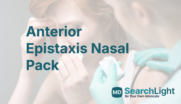 Anterior Epistaxis Nasal Pack