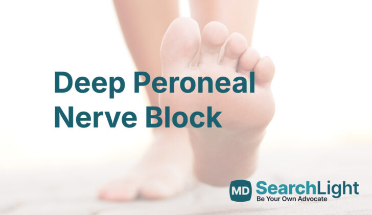 Deep Peroneal Nerve Block