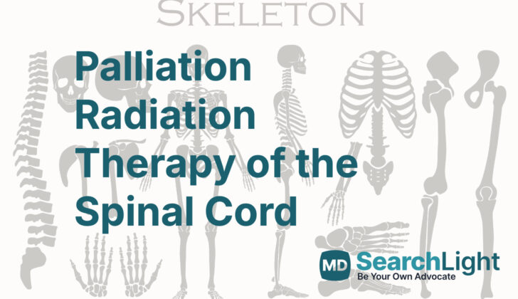 Palliation Radiation Therapy of the Spinal Cord
