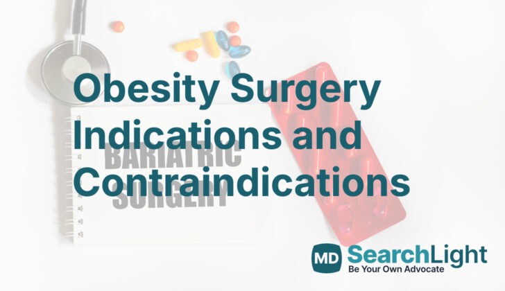 Obesity Surgery Indications and Contraindications