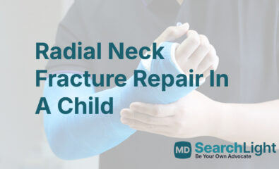 Radial Neck Fracture Repair In A Child