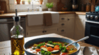 A healthy plant-based soup suitable for a fasting-mimicking diet.